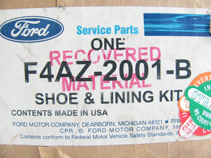 NEW GENUINE OEM Ford F4AZ-2001-B FRONT Brake Pads