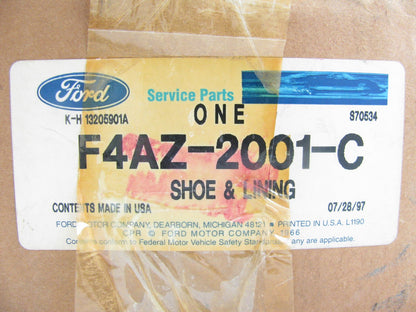 NEW GENUINE OEM Ford F4AZ-2001-C FRONT Brake Pads