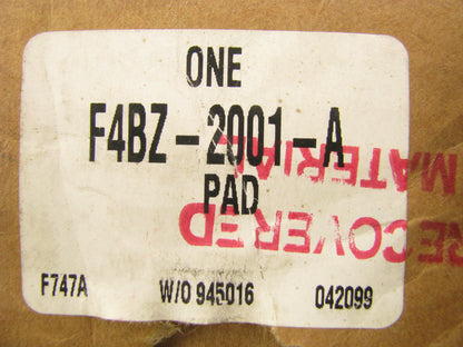 NEW - OEM Ford F4BZ-2001-A FRONT Brake Pads 1994-1997 Aspire
