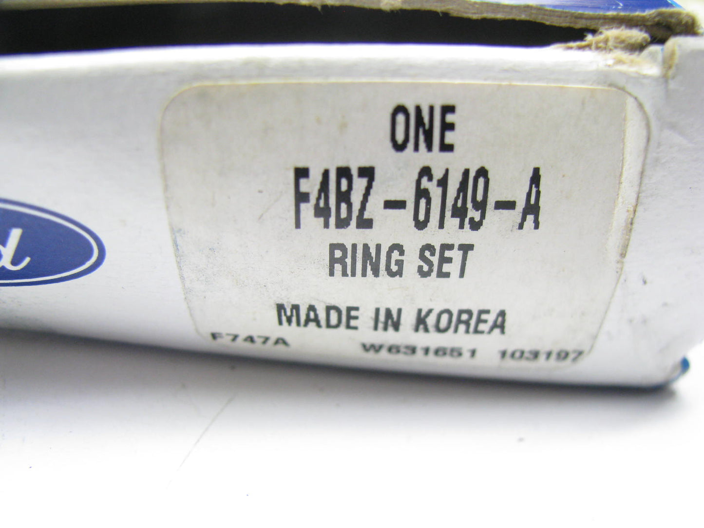 NEW - OEM Ford F4BZ-6149-A Piston Rings - Standard 1995-1997 Aspire 1.3L-L4