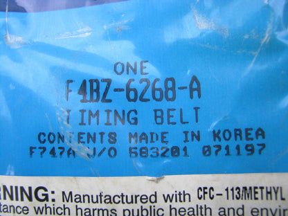 NEW GENUINE OEM Ford F4BZ-6268-A Engine Timing Belt 1994-1997 Aspire 1.3L