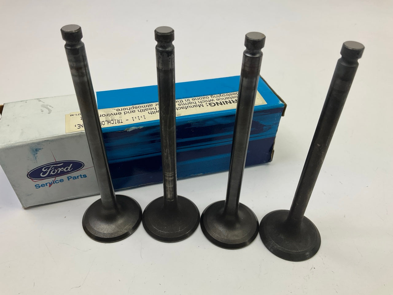 (4) NEW - OEM Ford F4BZ-6507-A Engine Intake Valve 1988-1997 1.3L-L4