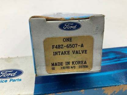 (4) NEW - OEM Ford F4BZ-6507-A Engine Intake Valve 1988-1997 1.3L-L4