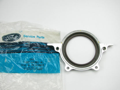 NEW - OEM Ford F4BZ-6K301-A Rear Crankshaft Oil Seal Retainer 94-97 Aspire 1.3L