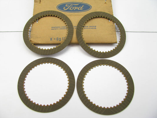 (4) NEW - OEM Ford F4BZ-7B164-A Automatic Trans Friction Plate ATX F3A KF100