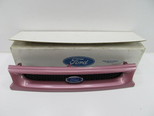 NEW GENUINE - OEM Ford F4BZ-8200-C Grille For 1994-1995 Aspire Pink Coral Color