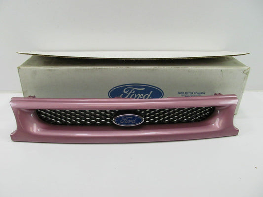 NEW GENUINE - OEM Ford F4BZ-8200-C Grille For 1994-1995 Aspire Pink Coral Color