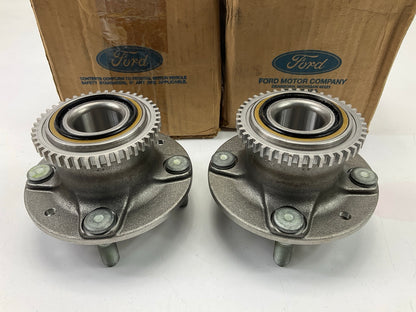 (2) NEW OEM Ford F4CZ-1104-C Rear Wheel Hub Bearing - 90-03 Escort, 91-99 Tracer