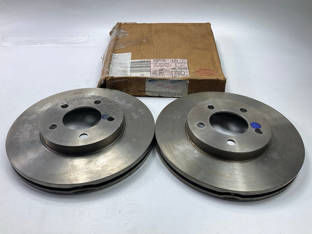 Ford F4DZ-1125-A Front Disc Brake Rotors 94-95 Thunderbird, 96-99 Taurus - PAIR