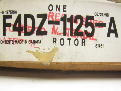 NEW - OEM Ford F4DZ-1125-A Front Disc Brake Rotor 94-95 Thunderbird 96-99 Taurus