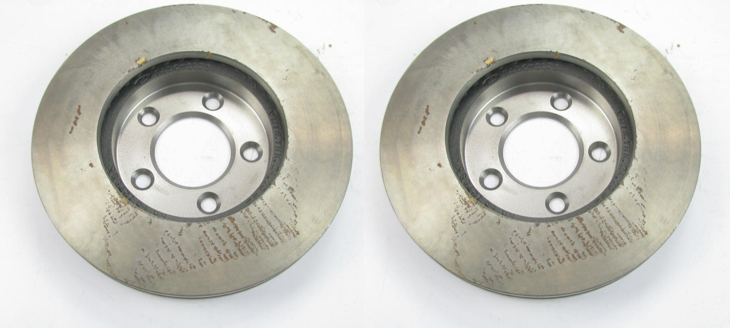 (x2) NOS OEM Ford Front Brake Rotors F4DZ-1125-B