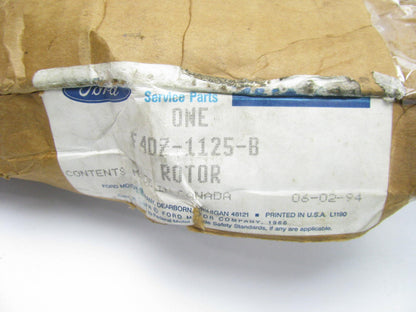 (x2) NOS OEM Ford Front Brake Rotors F4DZ-1125-B