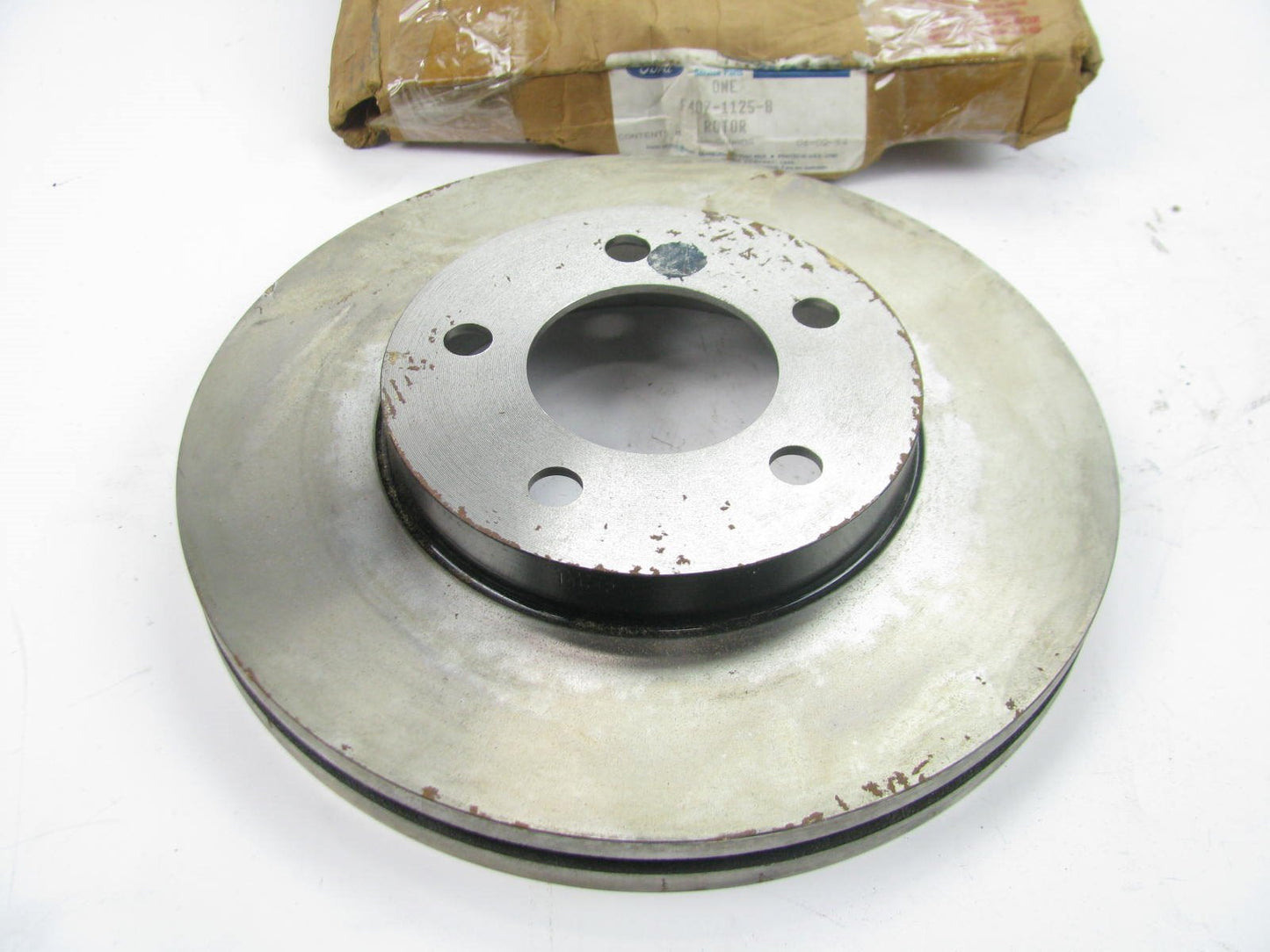 NEW - OEM Ford F4DZ-1125-B Front Disc Brake Rotor