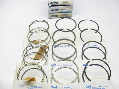 NEW - OEM Ford F4DZ-6148-A Full Piston Ring Set STD 1994-1995 3.8L-V6 N/A