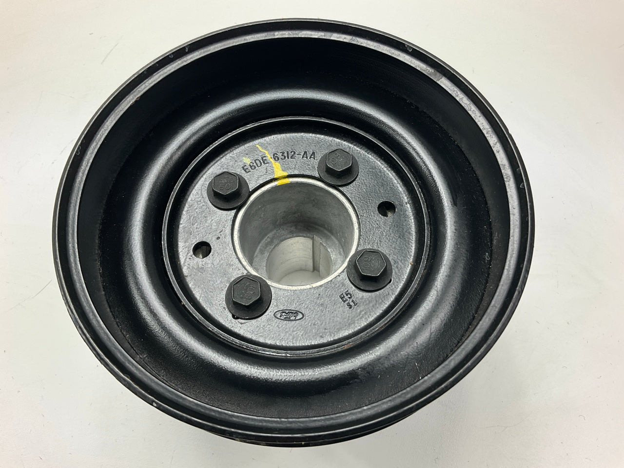 NEW - OEM Ford F4DZ-6B321-A Engine Harmonic Balancer & Pully 1994-1997 3.8L-V6