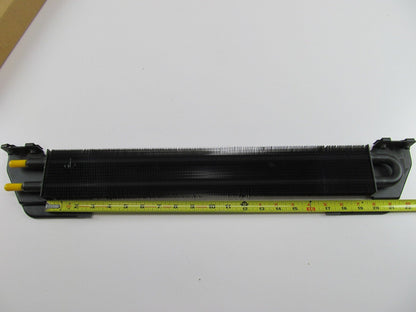 OEM 25''x3''x1'' Oil Cooler, Barbed Hose Fittings, Universal Trans, Power Steering