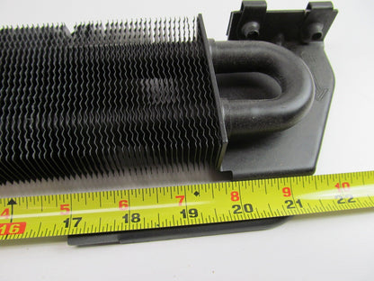 OEM 25''x3''x1'' Oil Cooler, Barbed Hose Fittings, Universal Trans, Power Steering