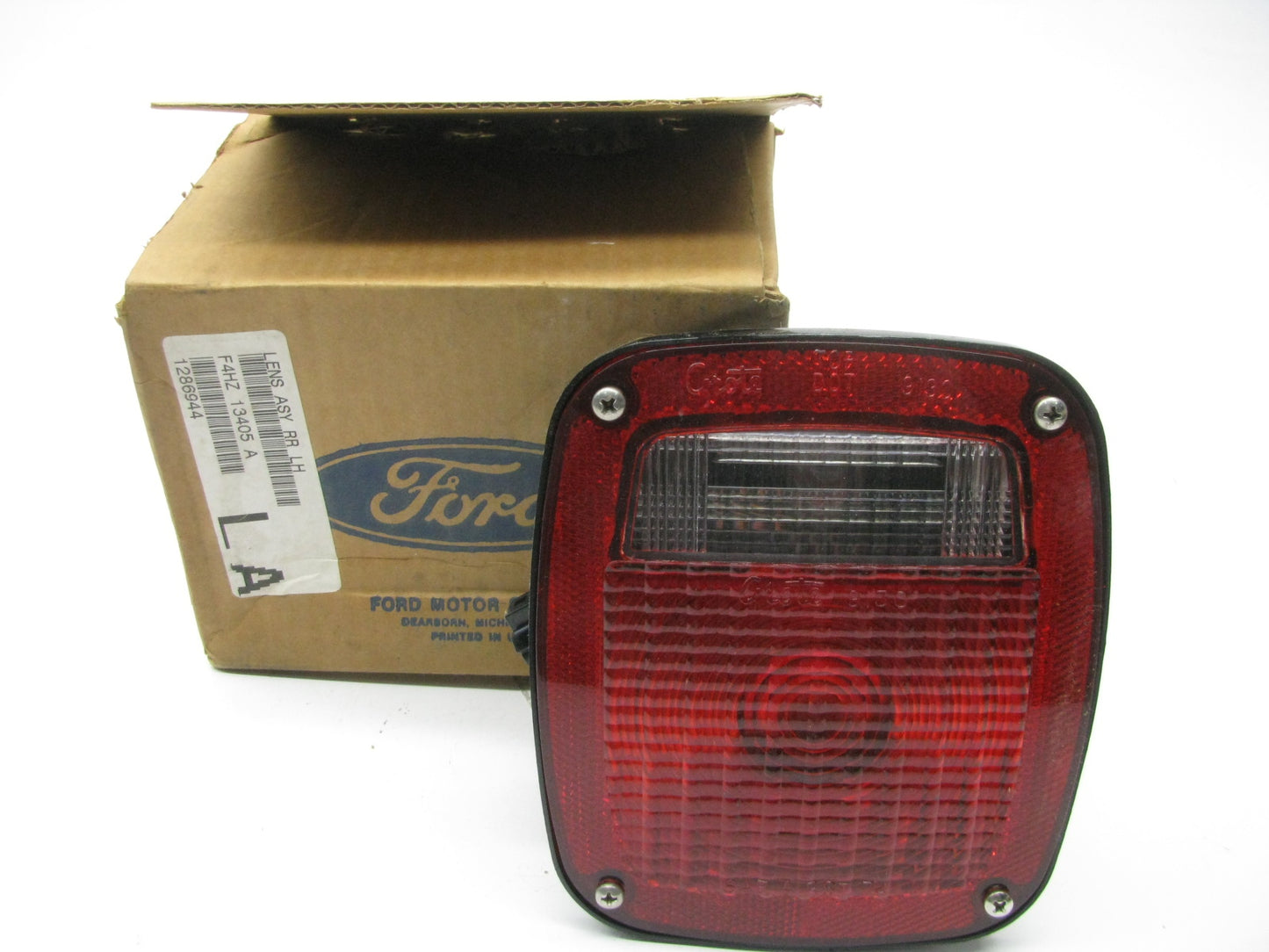 NEW - OEM Ford Truck F4HZ-13405-A Rear Left Tail Light Lamp 1994-98 F & L Series