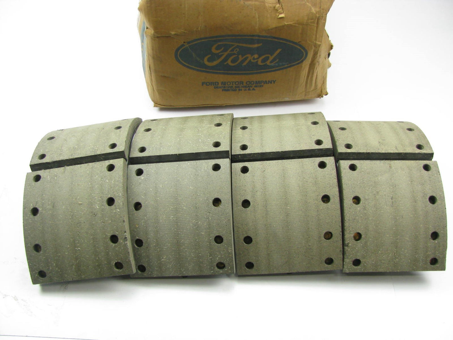 NEW GENUINE OEM Ford F4HZ-2200-B Rear Drum Brake Shoes 15'' X 6''