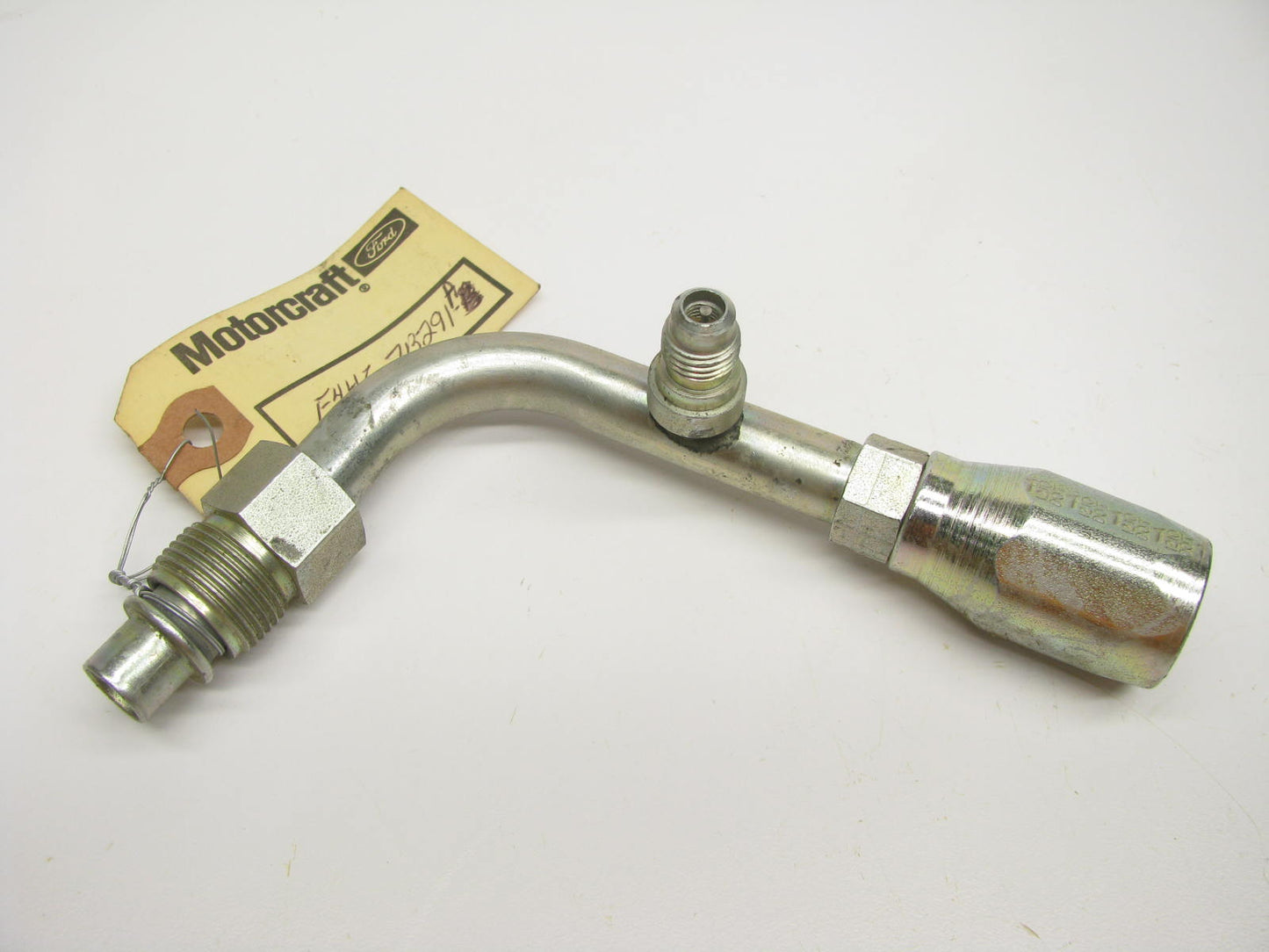 NEW - OEM Ford F4HZ-2B291-A Air Brake Compressor Adapter - 90 Degree