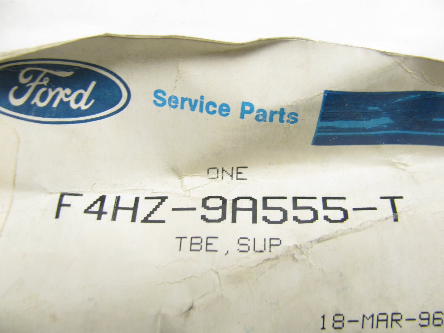 NEW - OEM Ford F4HZ-9A555-T Fuel Injector Tube Line 1990-1998 FD1460 #6