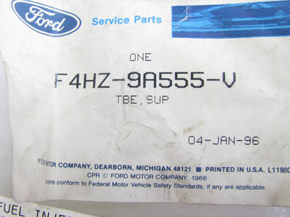 NEW - OEM Ford F4HZ-9A555-V Fuel Injector #2 Tube For 1995-1998 FD1460 Diesel