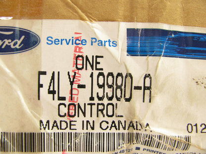 NOS OEM Ford F4LY-19980-A EATC Digital A/C Heater Climate Control Switch Panel