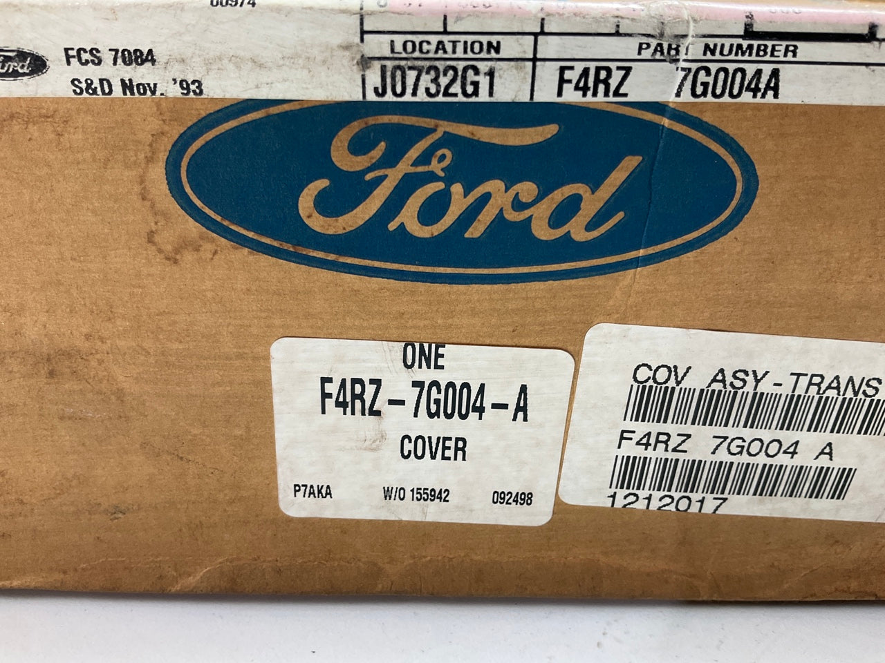 NEW - OEM Ford F4RZ-7G004-A Automatic Transmission Oil Pan 1995-1996 Contour