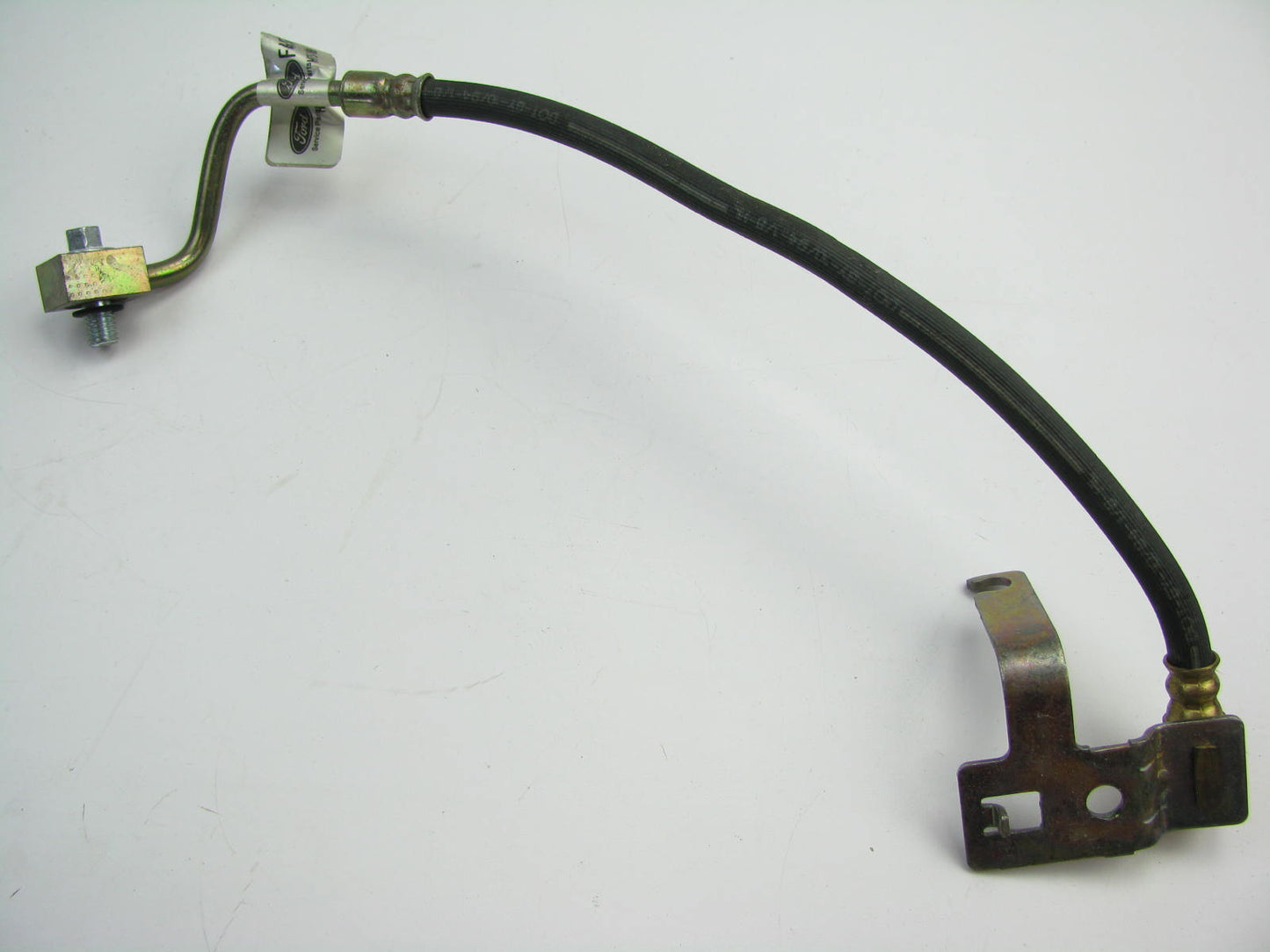 Ford F4SZ-2078-A Front Left Brake Hydraulic Hose 1994-1997 Thunderbird & Cougar