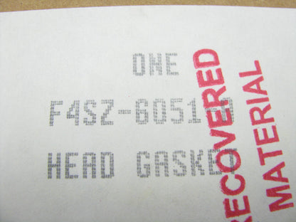 NEW OEM Ford F4SZ-6051-A Cylinder Head Gasket 89-95 Thunderbird 3.8L Supercharge