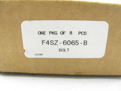 (8) NEW GENUINE OEM Ford F4SZ-6065-B Cylinder Head Bolts - 1989-1996 232 3.8L V6