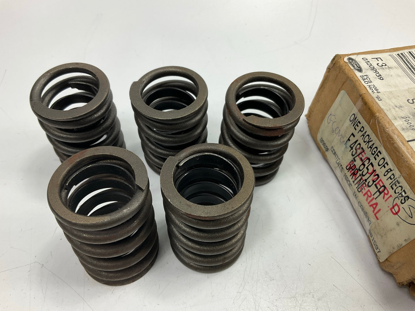 (5) NEW - OEM Ford F4SZ-6513-A Engine Valve Spring For 1992-1998 3.8L-V6
