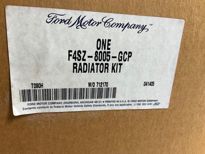 NEW - OEM Ford F4SZ-8005-GCP Radiator For 1994-1997 Thunderbird & Cougar 3.8L V6