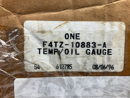 FOR PARTS ONLY - Ford F4TZ-10883-A-C Water Temperature Gauge - F4TF-10E853-AB