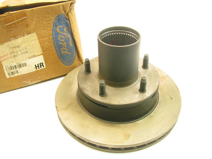 NEW GENUINE OEM Ford F4TZ-1102-B Front Disc Brake Rotor 4WD ONLY - MANUAL HUB