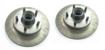 (x2) NOS OEM Ford Front Brake Rotor & Hub F4TZ-1102-D  For 88-90  Bronco II