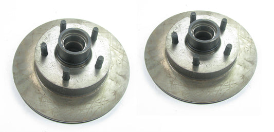 (x2) NOS OEM Ford Front Brake Rotor & Hub F4TZ-1102-D  For 88-90  Bronco II
