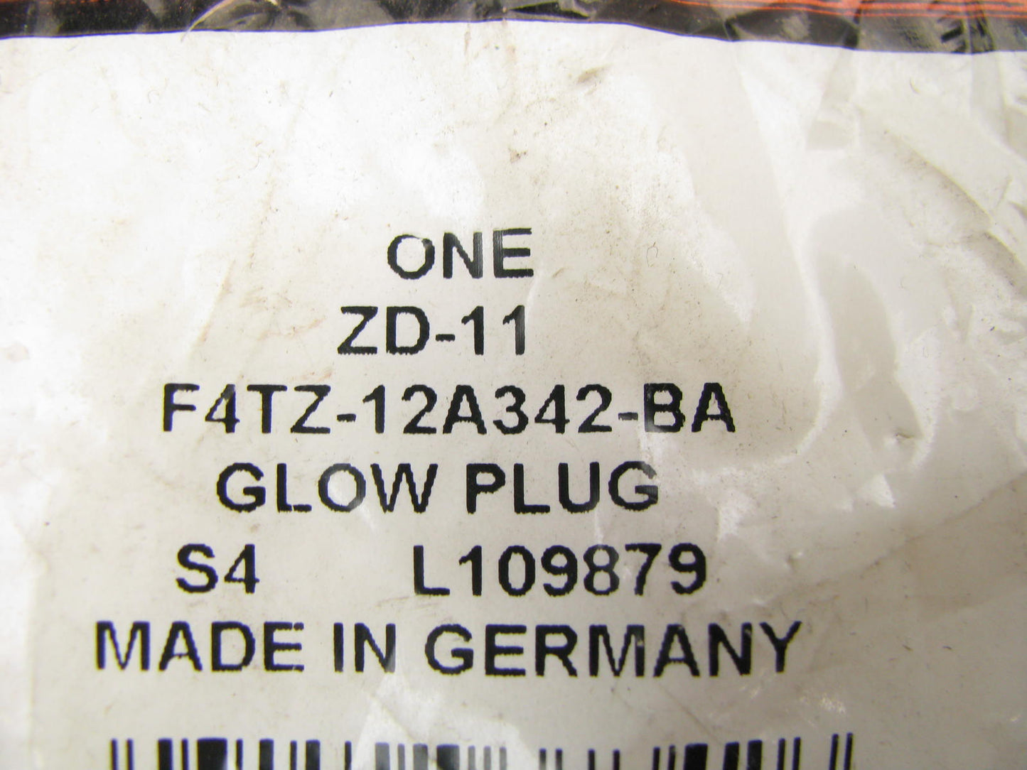 NEW - OEM Ford F4TZ-12A342-BA Diesel Glow Plug 1994-2006 6.0L 7.3L Diesel