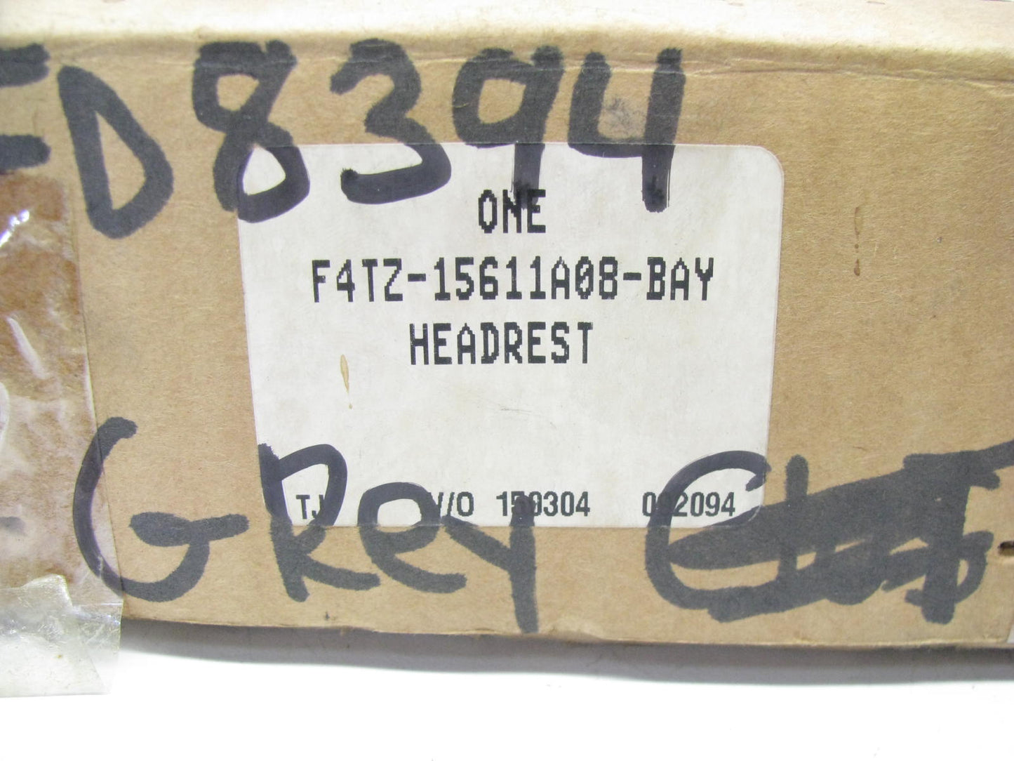 NOS - OEM Ford F4TZ-15611A08-BAY Front Seat Headrest 1994 F-150 F-250 F-350