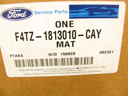 NEW - OEM Ford F4TZ-1813010-CAY Front Floor Liner Mat 1994 F-150/350 Super Cab