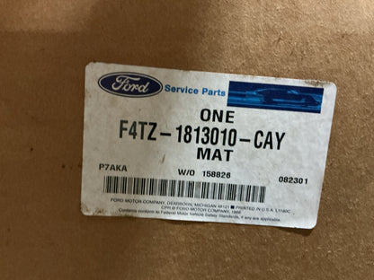 NEW - OEM Ford F4TZ-1813010-CAY Front Floor Liner Mat 1994 F-150/350 Super Cab