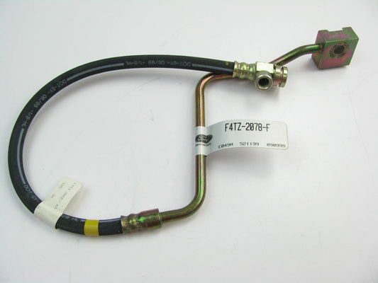 Ford OEM F4TZ-2078-F Front Left Brake Hydraulic Hose 1996-1997 F Super Duty