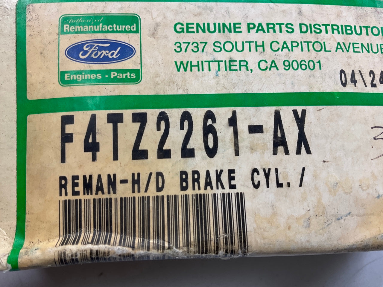 REMAN - OEM Ford F4TZ-2261-AX Rear Right Drum Brake Wheel Cylinder