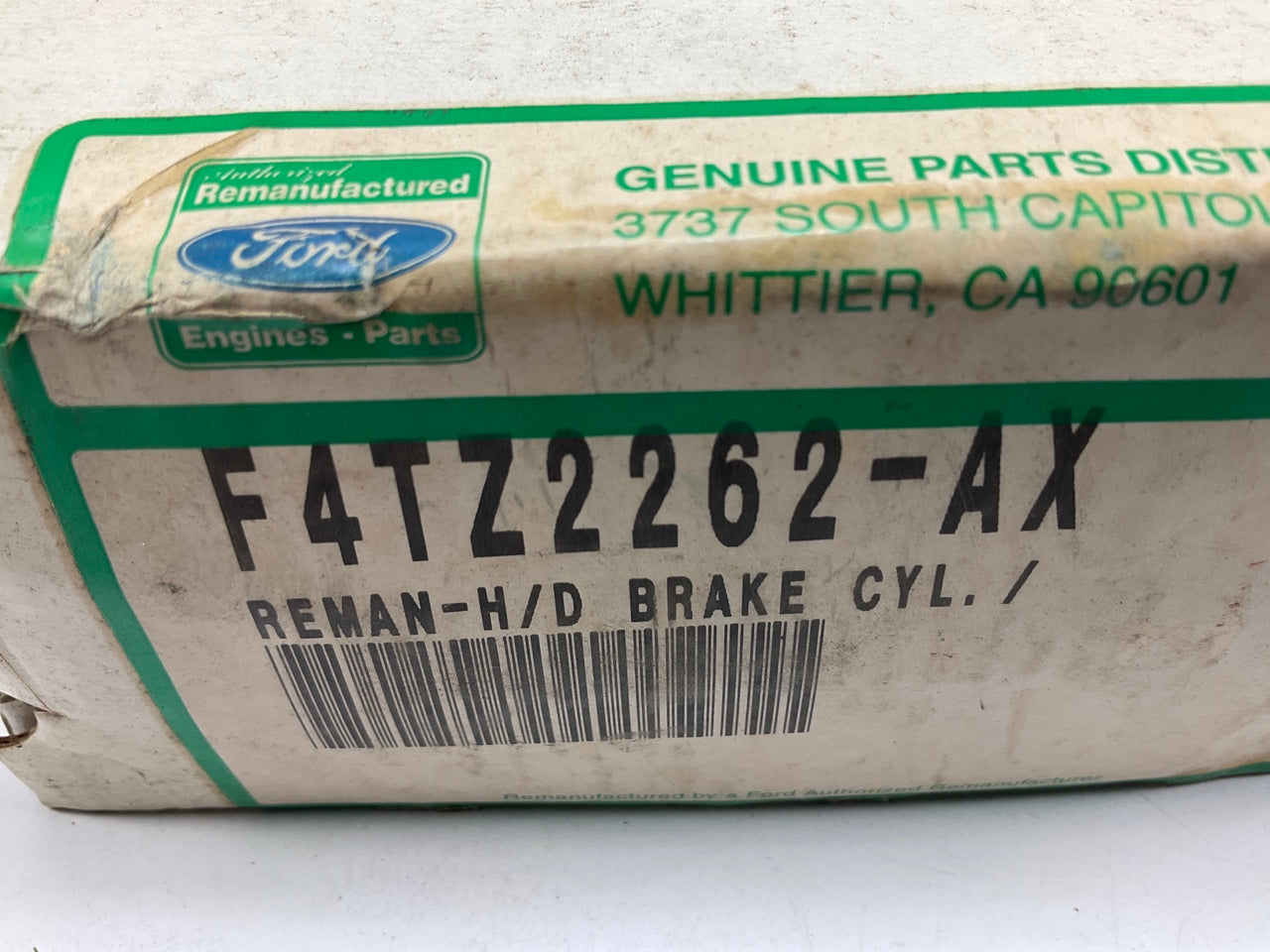 REMAN - OEM Ford F4TZ-2262-AX Rear Left Drum Brake Wheel Cylinder