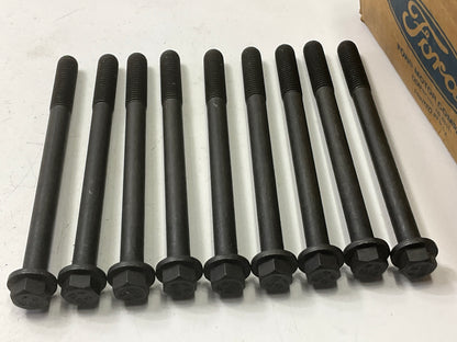 (9) NEW - OEM FORD F4TZ-6065-A Engine Cylinder Head Bolts 7.3L DIESEL V8