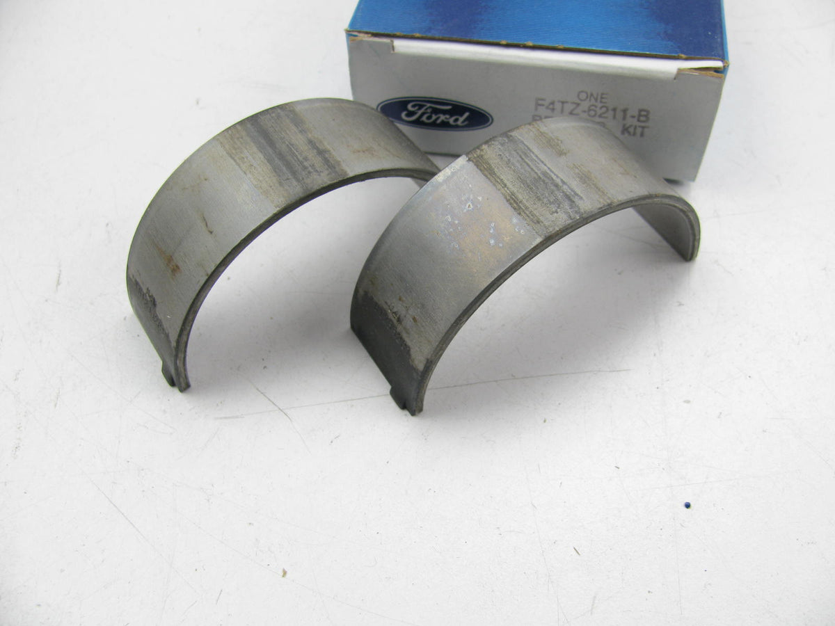 NEW OEM Ford F4TZ-6211-B Rod Bearings PAIR .010'' Size 1994-2003 7.3L DIESEL V8