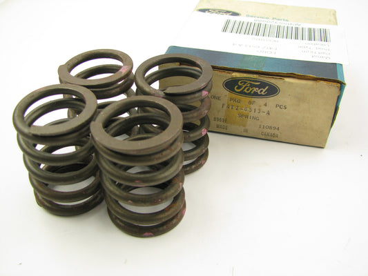 (4) NEW - OEM Ford F4TZ-6513-A Exhaust Valve Spring 1992-1998 5.0L 5.8L