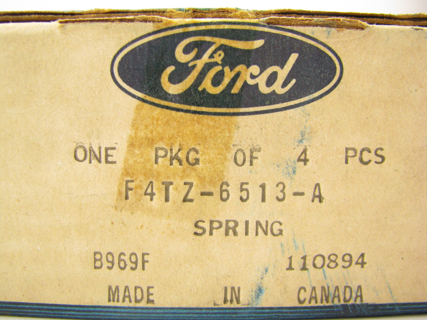 (4) NEW - OEM Ford F4TZ-6513-A Exhaust Valve Spring 1992-1998 5.0L 5.8L