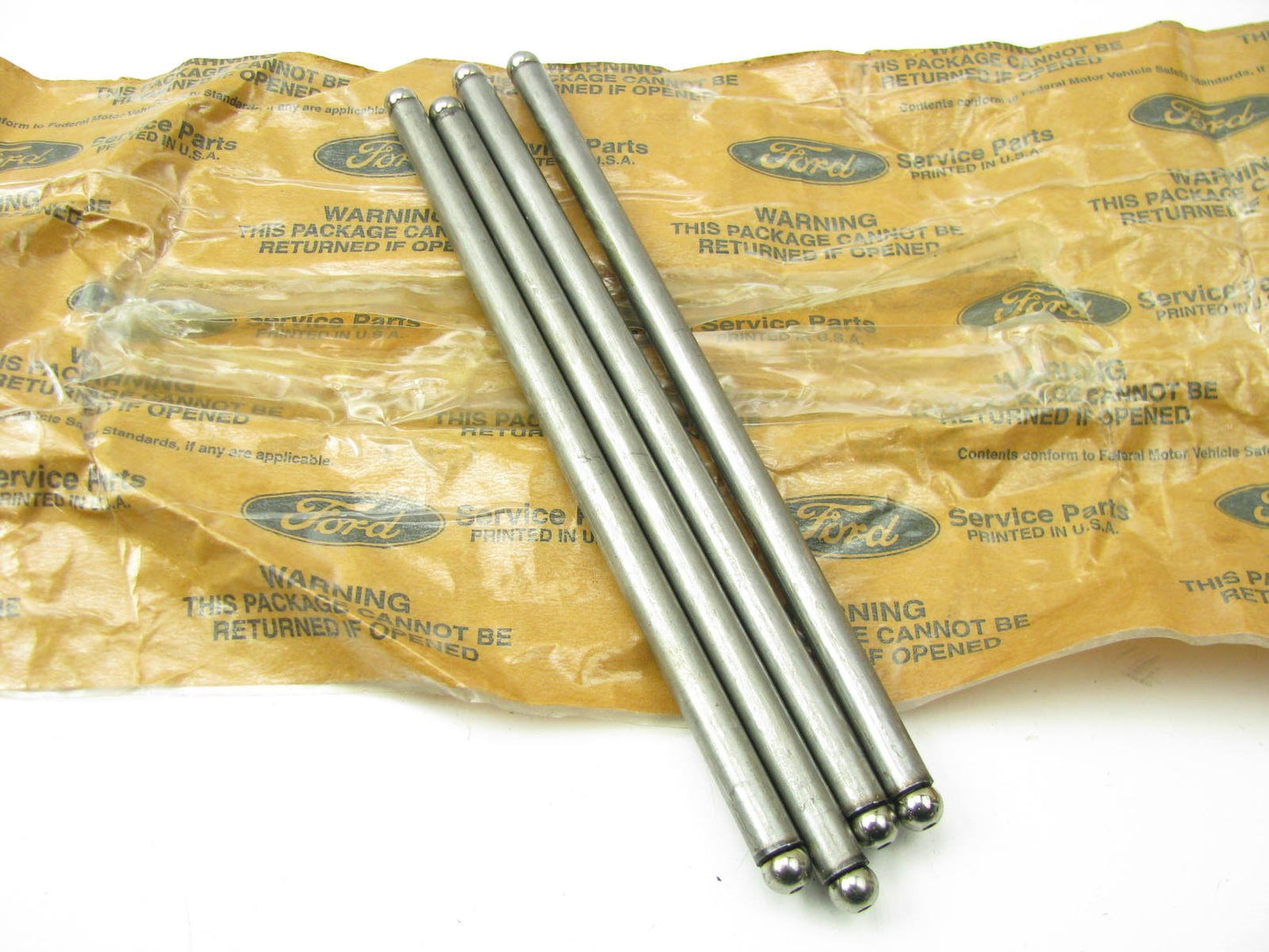 (4) NEW GENUINE OEM Ford F4TZ-6565-C Push Rods