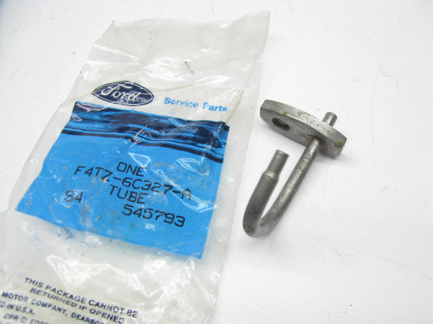 NEW - OEM Ford F4TZ-6C327-A Engine Piston Cooling Tube 1994-97 7.3L-V8 Diesel